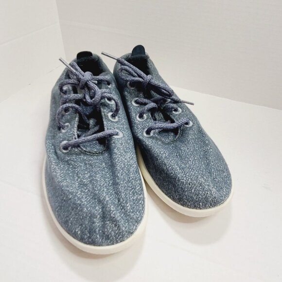 Allbirds Wool Sneakers Gray White Sole Merino Wool Washable SIze 10 Women's‎ - Picture 2 of 9